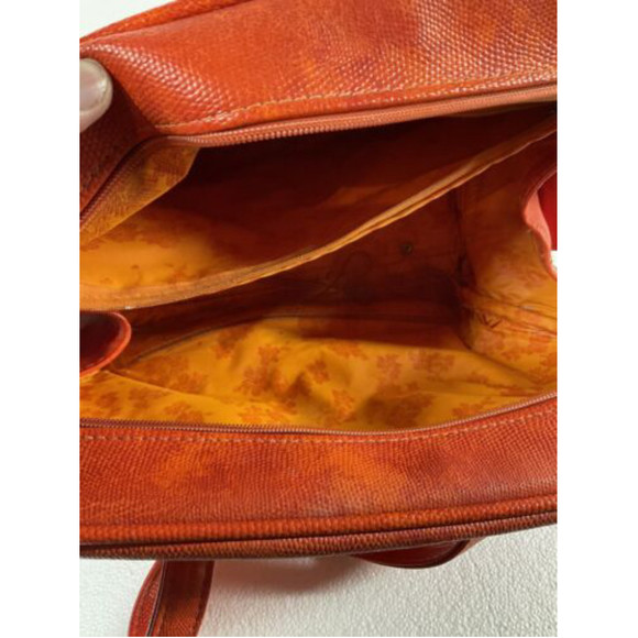 1970’s USA Vintage MCM Samsonite Sherbrooke Orange Carry On Luggage Bag MOD - Picture 5 of 10